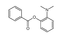 o-(N,N-dimethylamino)phenyl benzoate结构式
