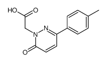 2-[3-(4-methylphenyl)-6-oxopyridazin-1-yl]acetic acid Structure