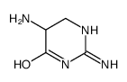 4(1H)-Pyrimidinone,2,5-diamino-5,6-dihydro-(9CI)结构式