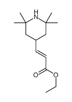 ethyl 3-(2,2,6,6-tetramethylpiperidin-4-yl)prop-2-enoate结构式