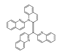 2-[di(quinolin-2-yl)methylidene]-1-quinolin-2-ylquinoline Structure