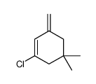 1-chloro-5,5-dimethyl-3-methylidenecyclohexene结构式
