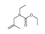 ethyl N-ethyl-N-(2-methylprop-2-enyl)carbamate Structure