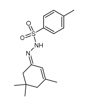 isophorone tosylhydrazone Structure
