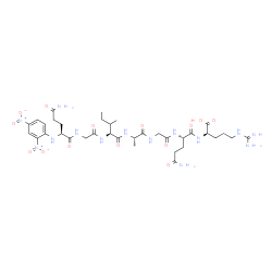 N2-[N2-[N-[N-[N-[N-[N2-(2,4-dinitrophenyl)-L-glutaminyl]glycyl]-L-isoleucyl]-L-alanyl]glycyl]-L-glutaminyl]-D-arginine picture