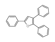 2,3,5-triphenylfuran Structure