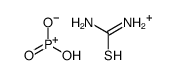 dihydroxy(oxo)phosphanium,thiourea结构式