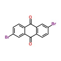 2,6-Dibromoanthraquinone structure
