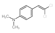 4-(2,2-dichloroethenyl)-N,N-dimethyl-aniline结构式