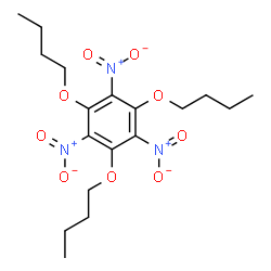 1,3,5-Tributoxy-2,4,6-trinitrobenzene结构式