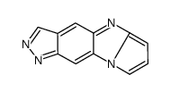 (9CI)-吡咯并[1,2:1,2]咪唑并[4,5-f]吲唑结构式