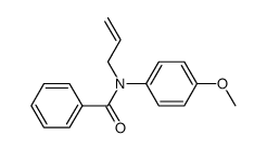 N-allyl-N-(4-methoxyphenyl)benzamide Structure