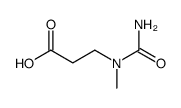 3-(1-methylureido)-propanoic acid Structure