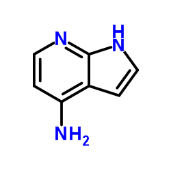 4-氨基-7-氮杂吲哚结构式