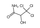 3,3,3-trichloro-2-hydroxy-propionamide结构式