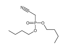 2-dibutoxyphosphorylacetonitrile Structure