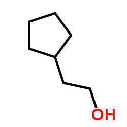 2-Cyclopentylethanol Structure