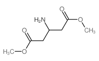 dimethyl 3-aminopentanedioate Structure
