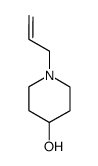 1-烯丙基哌啶-4-醇结构式