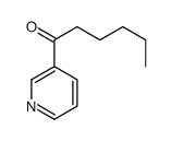 3-己酰基吡啶结构式