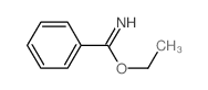 Benzamidic acid ethyl ester Structure