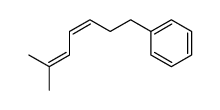 (Z)-2-methyl-7-phenyl-2,4-heptadiene结构式