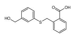 2-(1-hydroxymethyl-3-thiophenylmethyl)benzoic acid Structure