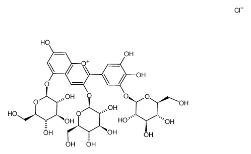 bis-deacylgentiodelphin chloride Structure