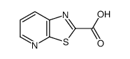 [1,3]噻唑并[5,4-b]吡啶-2-羧酸结构式