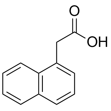 1-Naphthaleneacetic acid structure