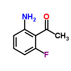 1-(2-氨基-6-氟苯基)乙酮结构式