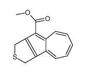 methyl 1,3-dihydroazuleno[1,2-c]thiophene-9-carboxylate结构式