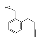 Benzenemethanol, 2-(3-butynyl)- (9CI) Structure