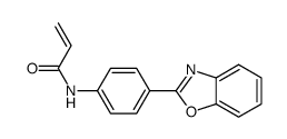 N-[4-(1,3-benzoxazol-2-yl)phenyl]prop-2-enamide Structure