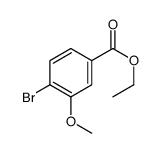4-溴-3-甲氧基苯甲酸乙酯结构式