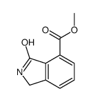 3-氧代异吲哚啉-4-羧酸甲酯结构式
