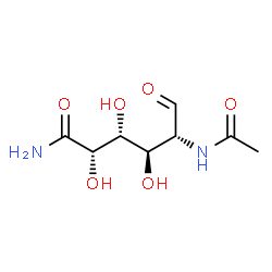2-acetamido-2-deoxygalacturonamide Structure