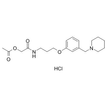 盐酸罗沙替丁醋酸酯结构式
