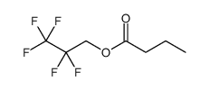 Butanoic acid, 2,2,3,3,3-pentafluoropropyl ester Structure