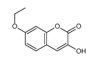 7-ethoxy-3-hydroxychromen-2-one Structure