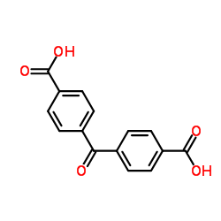二苯甲酮-4,4'-二甲酸结构式