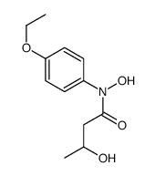 N-(4-ethoxyphenyl)-N,3-dihydroxybutanamide Structure