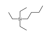 Butyl(triethyl)silane Structure