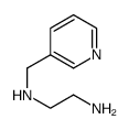 N1-(吡啶-3-甲基)乙烷-1,2-二胺结构式