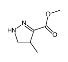 1H-Pyrazole-3-carboxylicacid,4,5-dihydro-4-methyl-,methylester(9CI)结构式