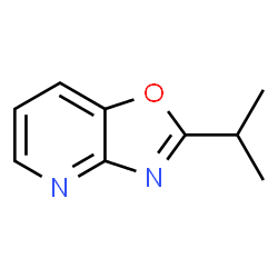 Oxazolo[4,5-b]pyridine, 2-(1-methylethyl)- (9CI)结构式