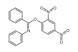 2,4-dinitrophenyl N-phenylbenzimidate结构式