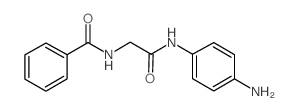 N-[2-(4-aminoanilino)-2-oxoethyl]benzamide结构式