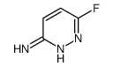 3-Amino-6-fluoropyridazine Structure