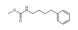 methyl N-(4-phenylbutyl)carbamate结构式